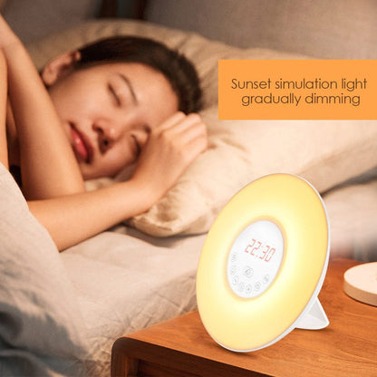 Luminous Wake-Up Alarm Clock Lamp
