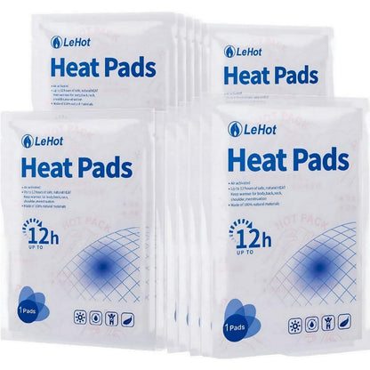 QuickHeat Adhesive Warmers - 60 Pack for Extended Outdoor Warmth