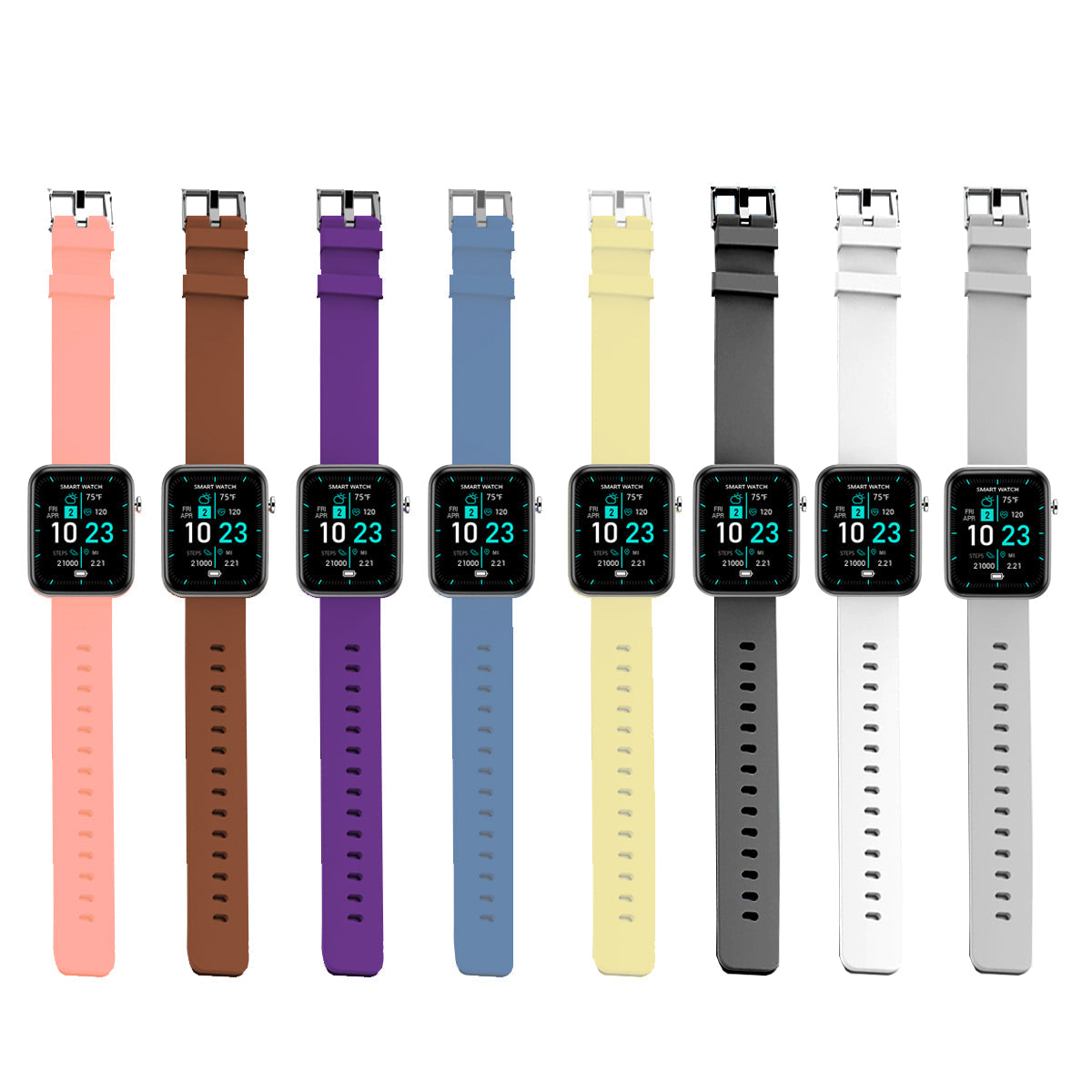 Tri-Band Wellness Smartwatch