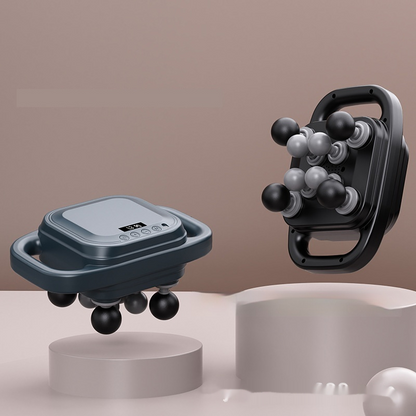 8-Attachment Heated Massage Gun