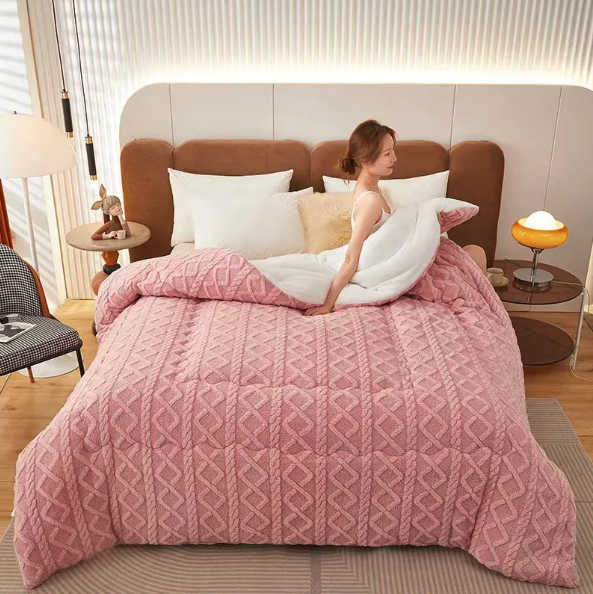 Cozy Cashmere Weighted Comforter