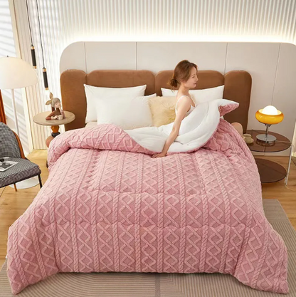 Cozy Cashmere Weighted Comforter