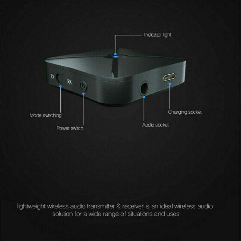 Bluetooth Dual-Function Audio Adapter for TV & Home