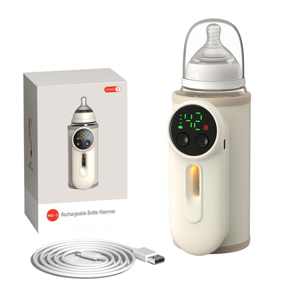 QuickHeat Travel Bottle Warmer with Milk Monitor