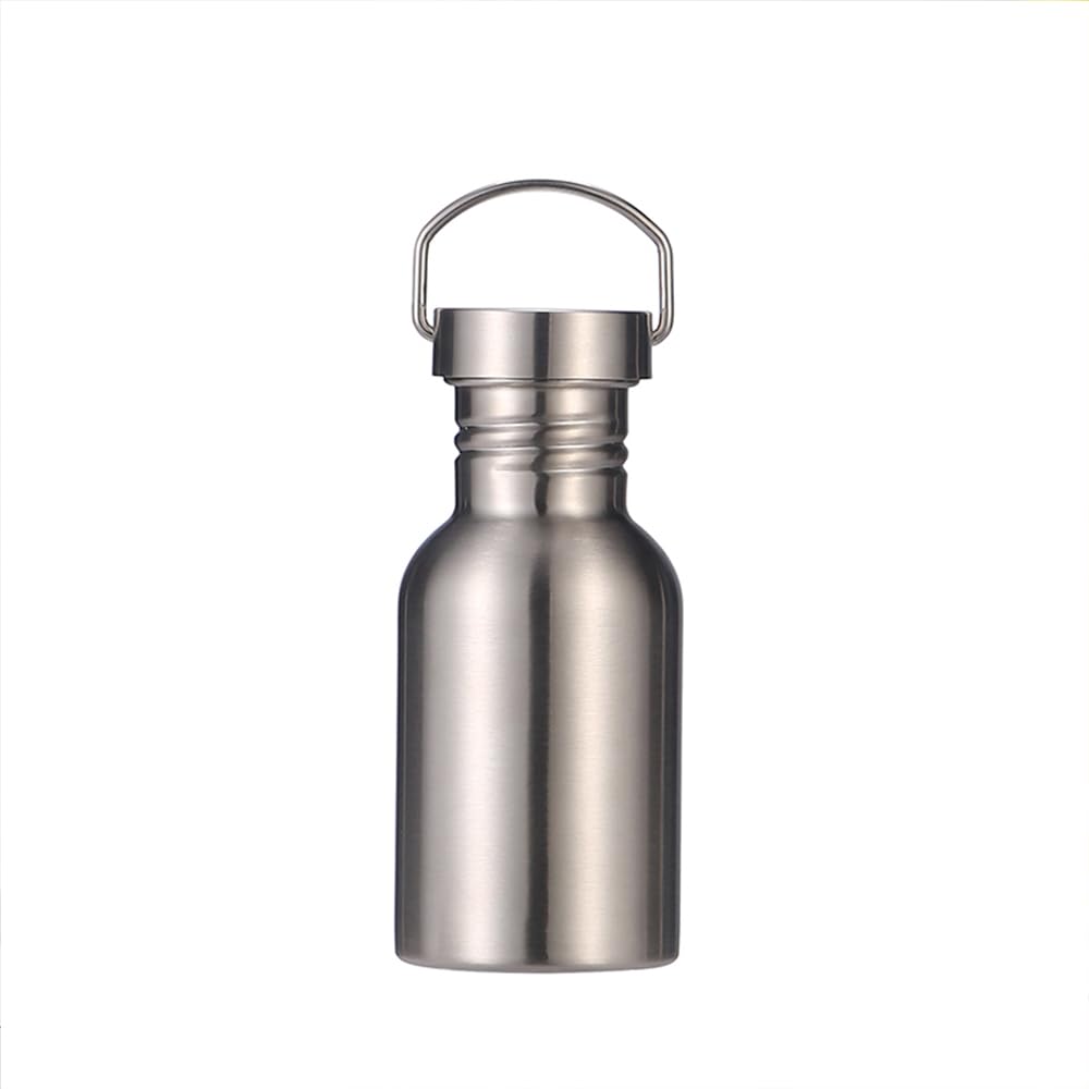 Rugged Steel Sports Water Bottle 17oz