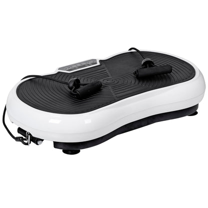 ZENY Whole Body Vibration Fitness Plate for Home Gym (White)