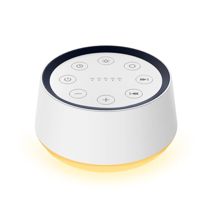 Soothing Sleep Sound Machine with Multi-Color Night Light
