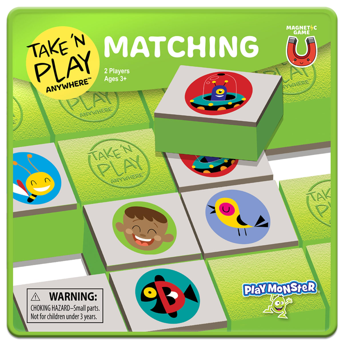 PlayMonster MatchQuest — Magnetic Travel Game — Ages 3+