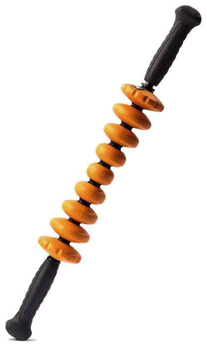 FlexiRoll Handheld Massage Roller with Ergonomic Grips