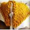 Cozy Photo Prop Chunky Wool Blanket
