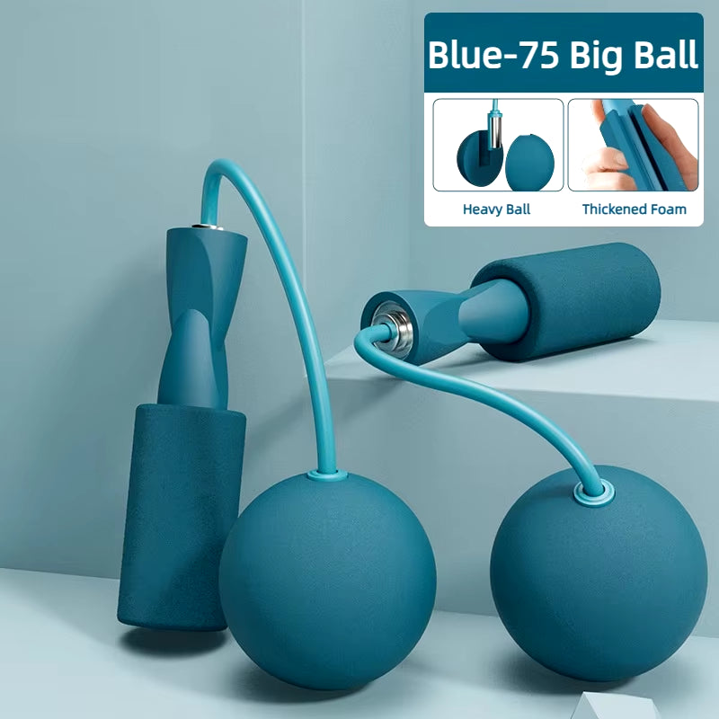 Cordless Speed Skipping Rope with Weighted Balls
