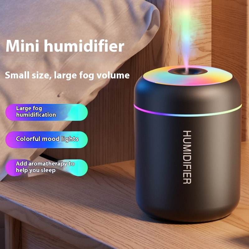 Compact Aura LED Mist Humidifier