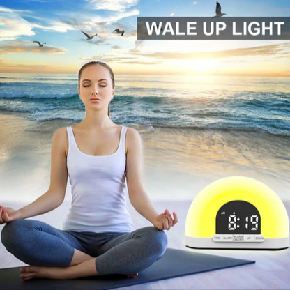 Morning Glow Alarm Clock with Light