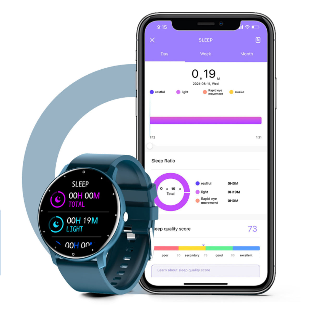 Duo Wellness & Activity Watch