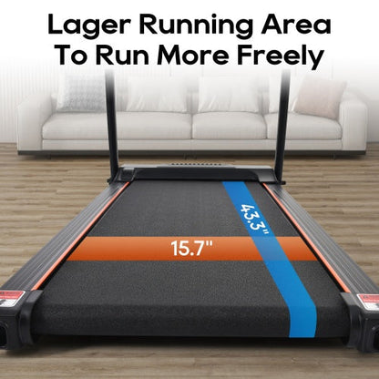 Home Gym Quiet Folding Treadmill
