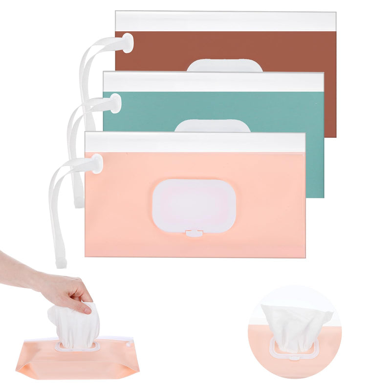 TravelMate 3-Pack Portable Wipe Dispensers