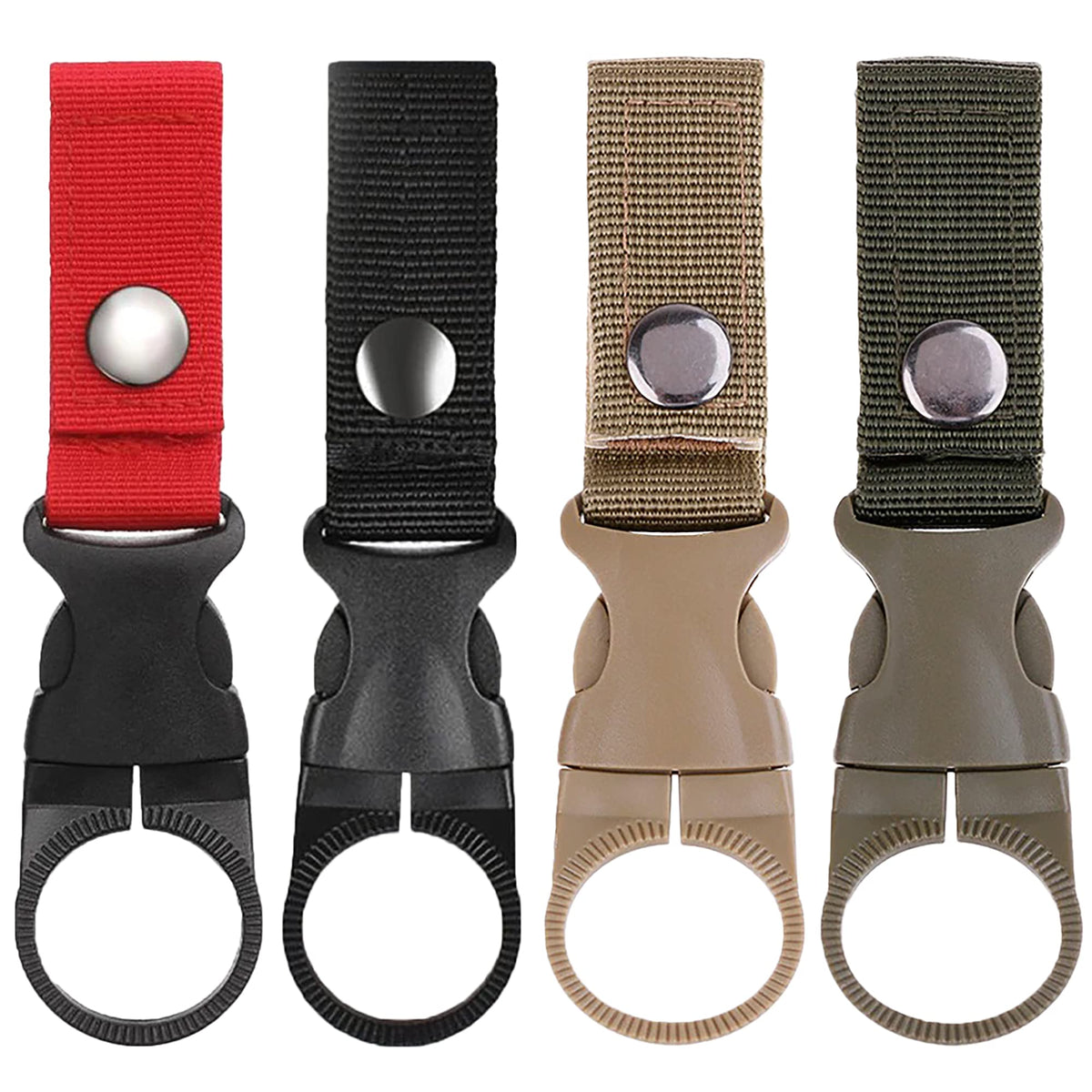 TrailMate 4-Pack Clip-On Water Bottle Holders