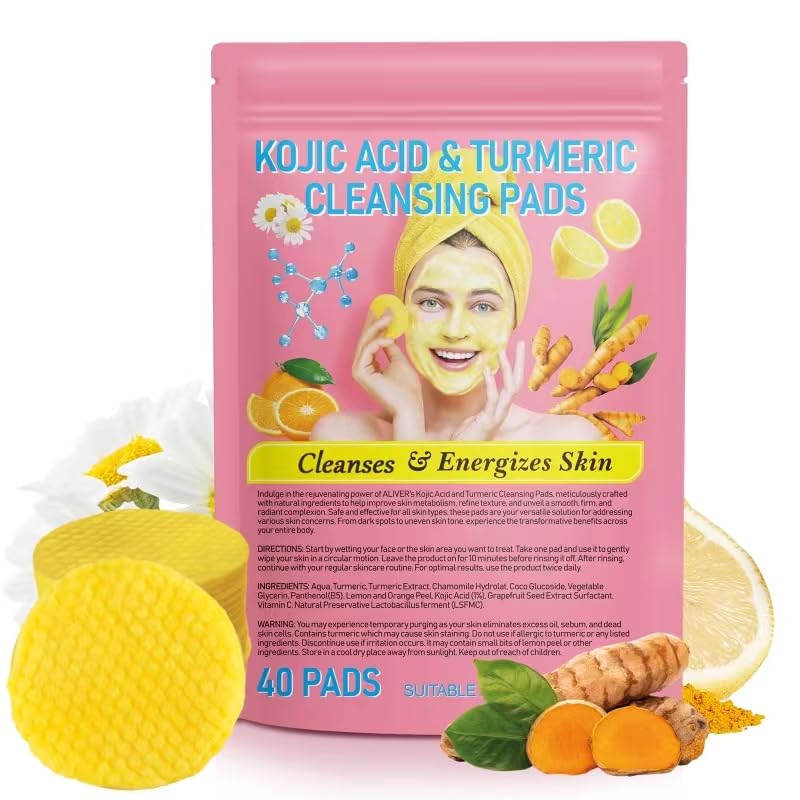 Turmeric Kojic Exfoliating Pads