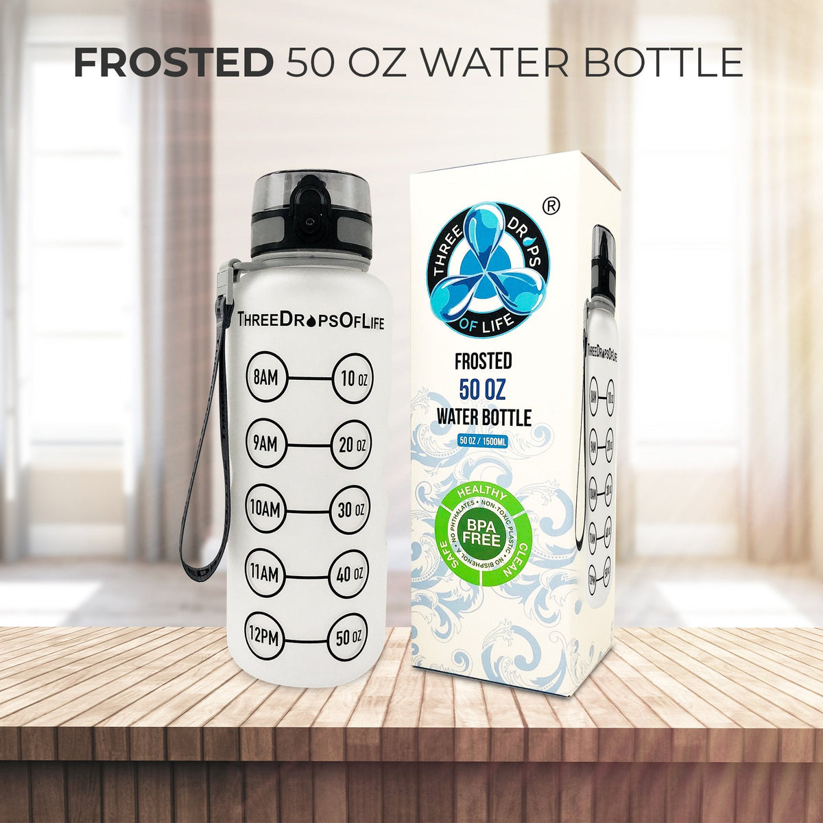 Chilled 50oz Athlete's Hydration Bottle