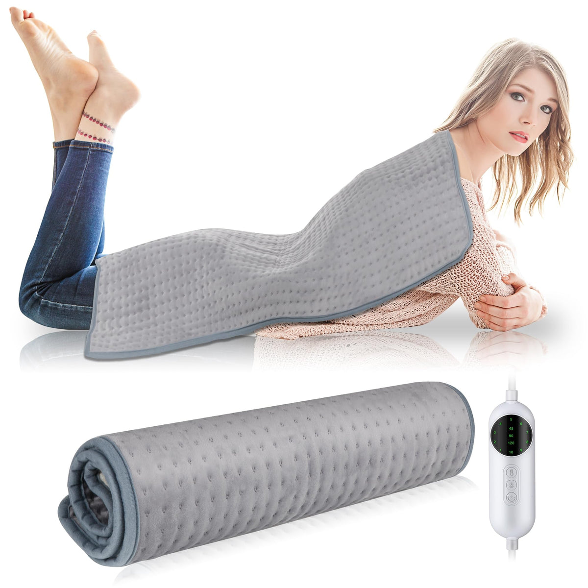 TOPSOSO Ultra Comfort XL Heating Pad 41"x21"