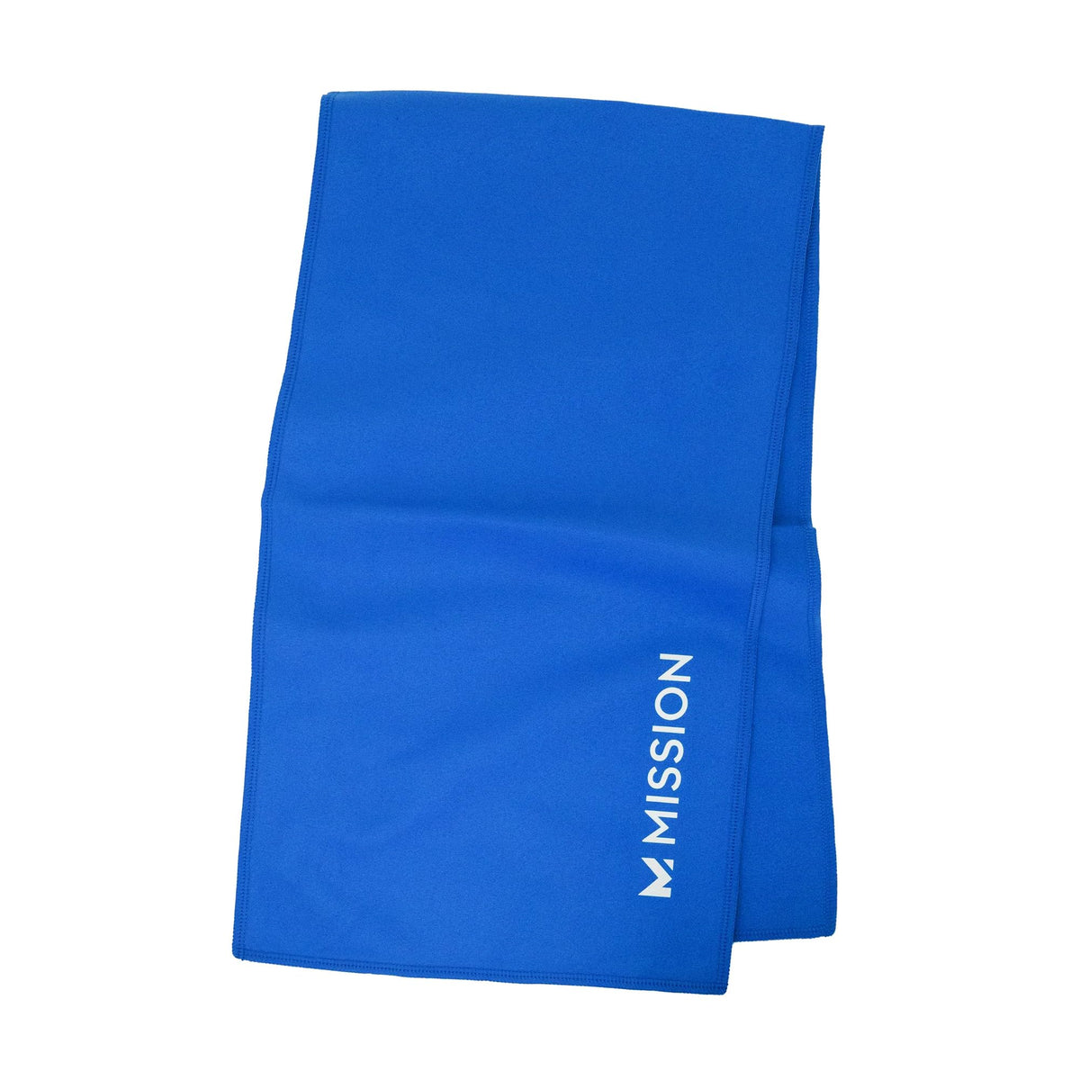 Mission Portable Cooling Towel Blue - Lightweight, UPF 50, 2hr Cool