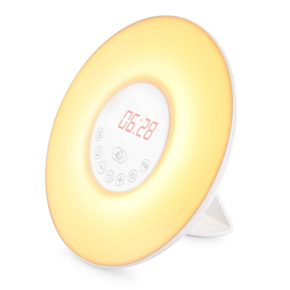 Luminous Wake-Up Alarm Clock Lamp