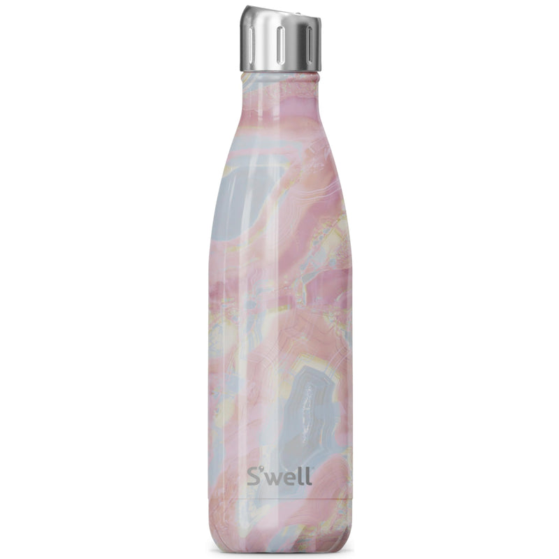 GeoRose 17oz Triple-Insulated Stainless Steel Water Bottle
