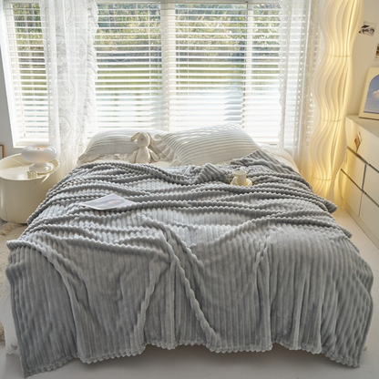 Rabbit Plush Anti-static Blanket