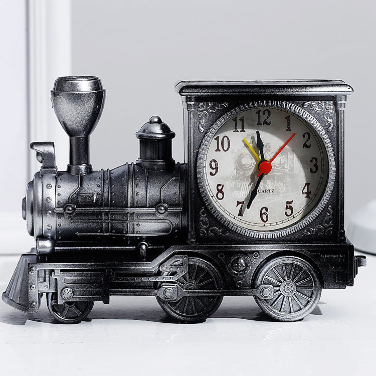 Classic Train Design Alarm Clock