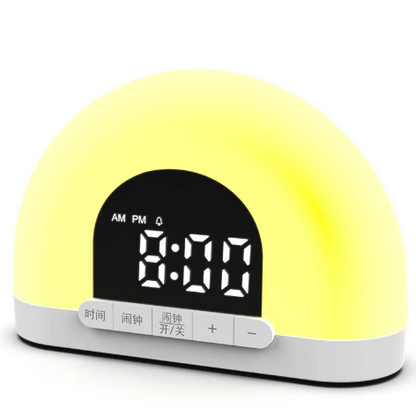 Morning Glow Alarm Clock with Light