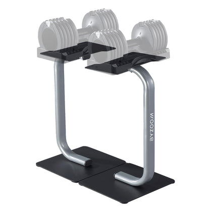 BYZOOM FITNESS Home Gym Adjustable Dumbbell Rack