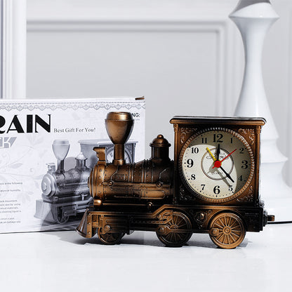 Classic Train Design Alarm Clock