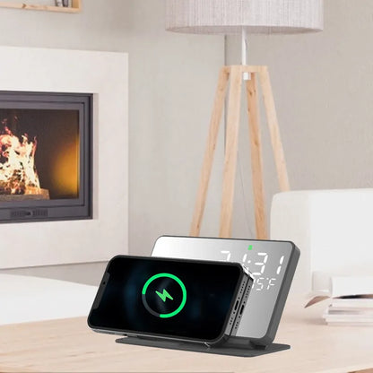 Multifunctional Wireless Charging Clock