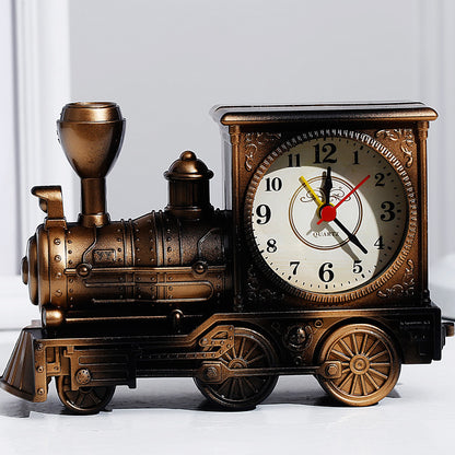 Classic Train Design Alarm Clock