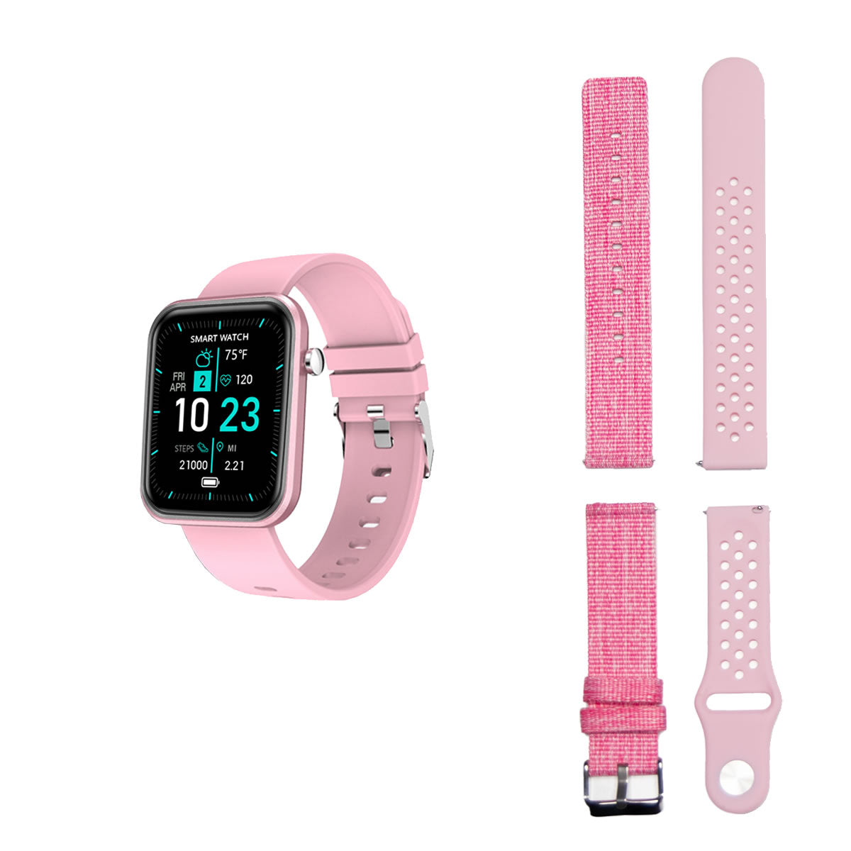 Tri-Band Wellness Smartwatch