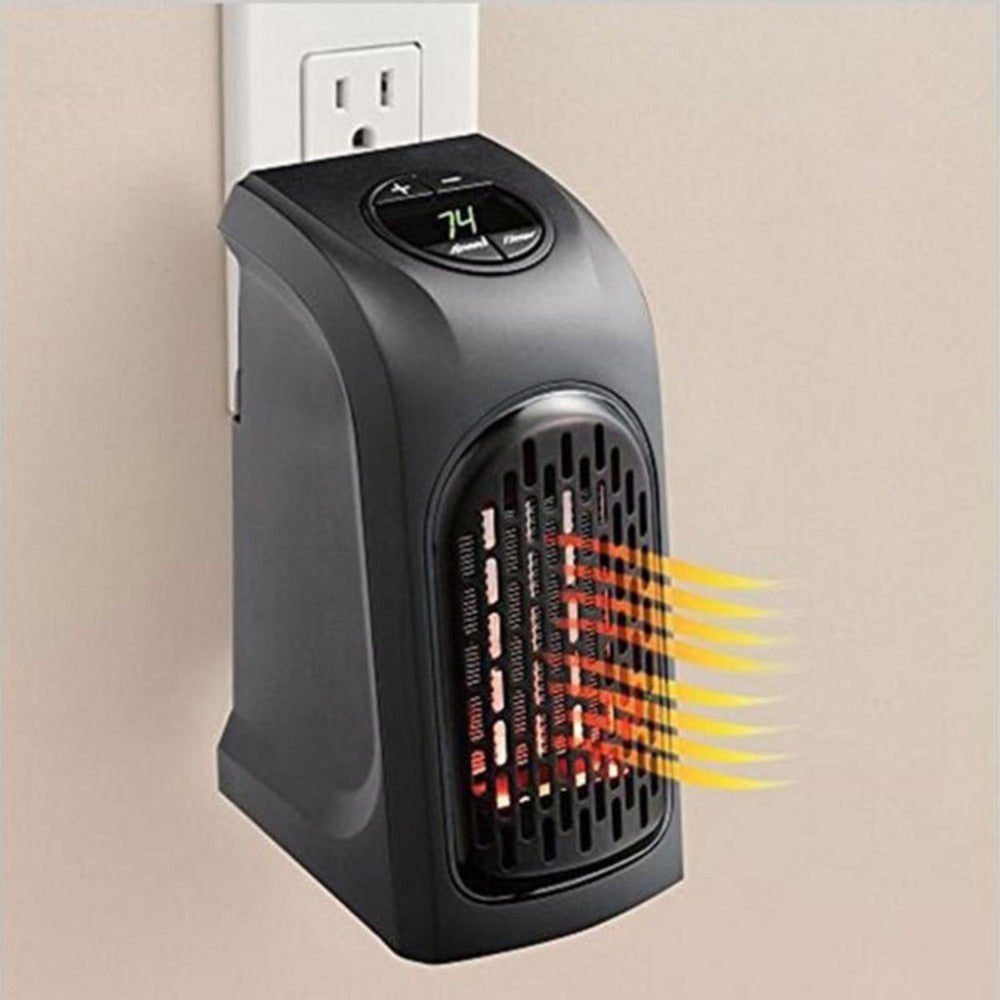 Compact Ceramic Heat Buddy – Ideal for Home, Office, & Outdoors