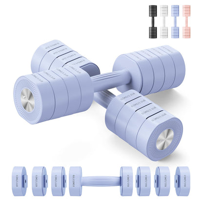 MERACH FlexiWeight Adjustable Dumbbell Set 2.2-8.8lb