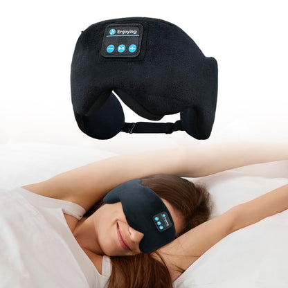 SYPVRY Blackout Wireless Sleep Mask with Bluetooth