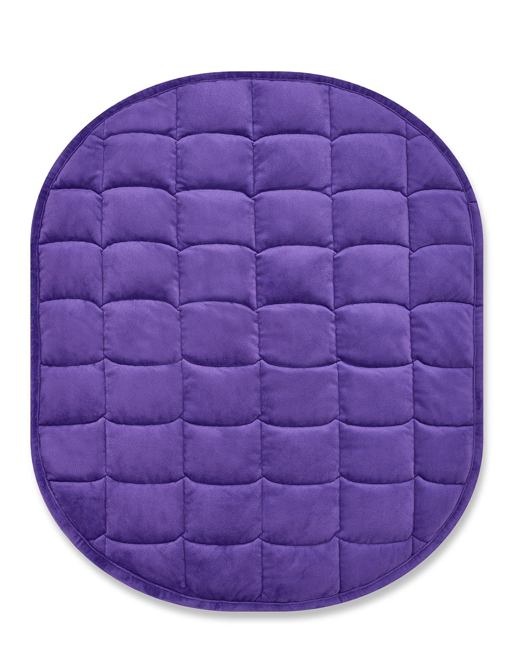 TONGDADA 7lb Luxe Minky Weighted Lap Blanket for Adults