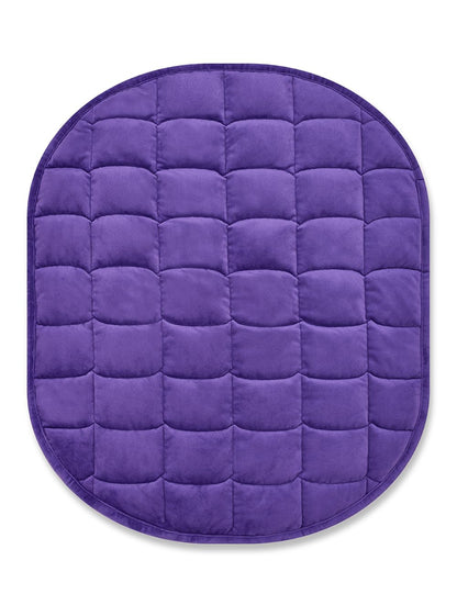 TONGDADA 7lb Luxe Minky Weighted Lap Blanket for Adults