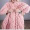 Cozy Photo Prop Chunky Wool Blanket