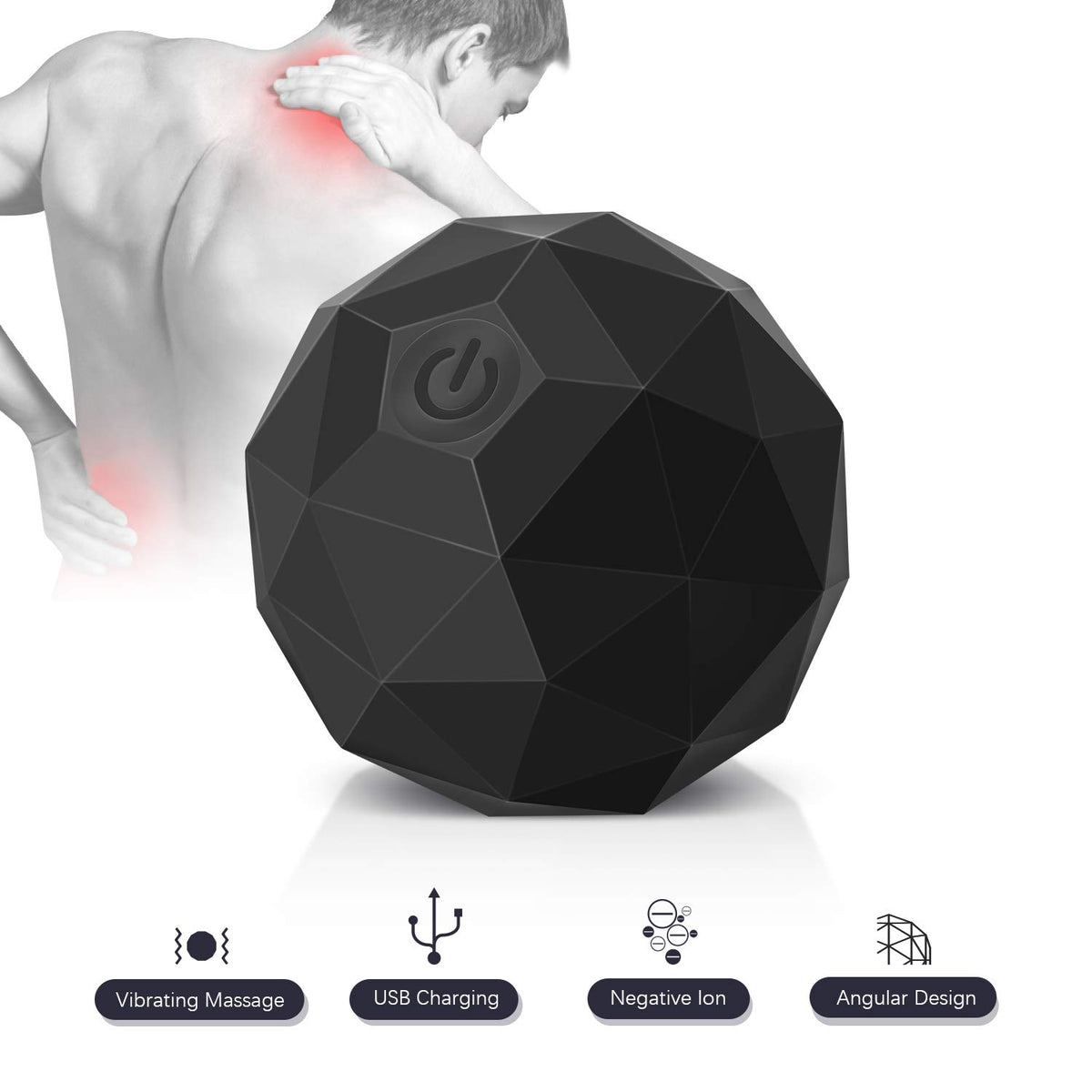 Dual-Speed Vibrating Fitness Massage Ball