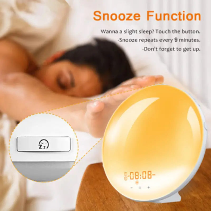 Kids' Dual Alarm Sunrise Clock